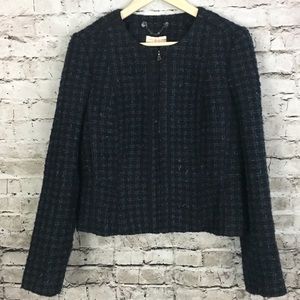 Tory Burch Tweed Career Jacket